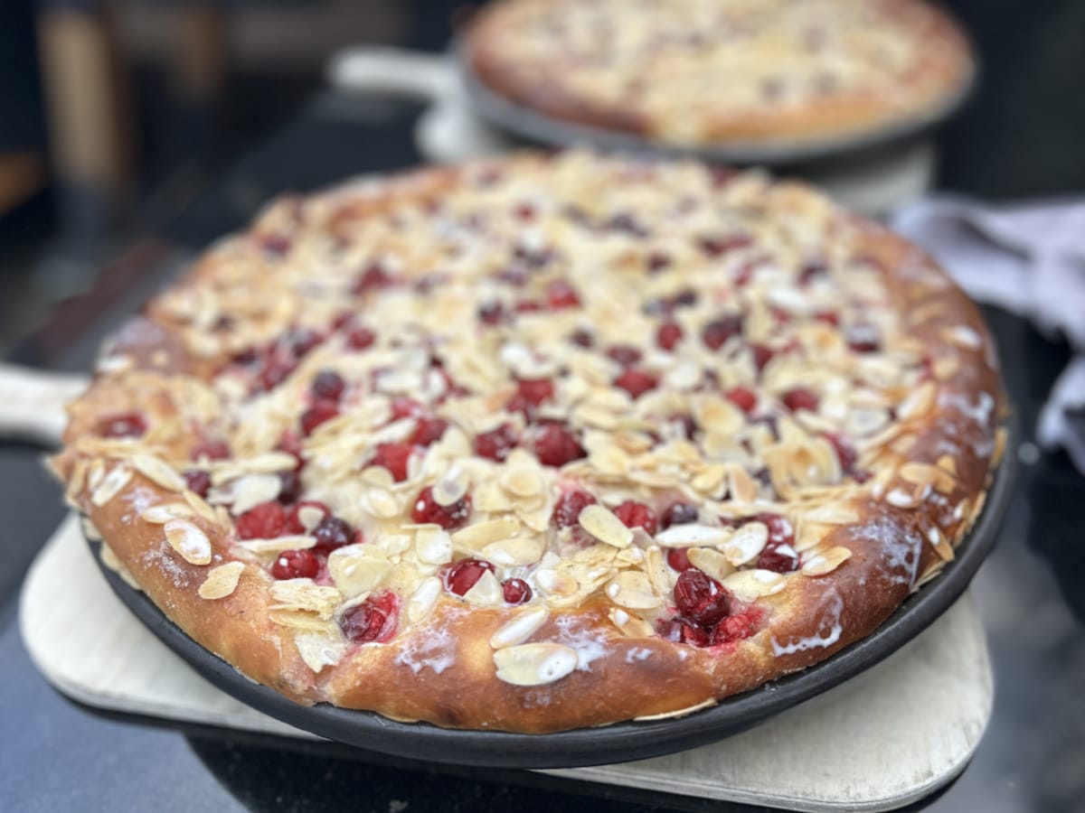 Rezept - Butterkuchen mit Cranberriers